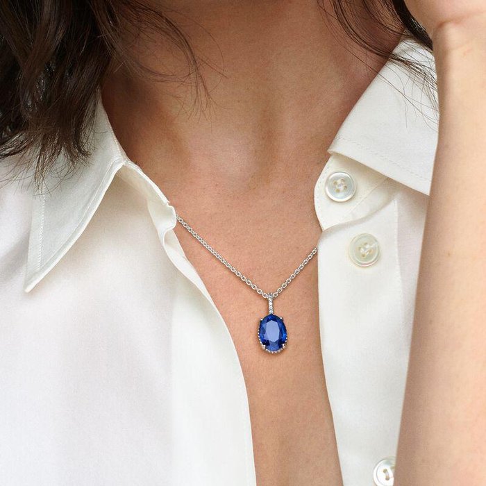 Blue Stone Necklace