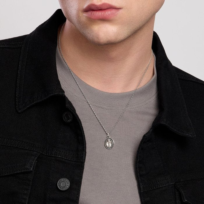 Collier pendentif MYSTIQUE en argent