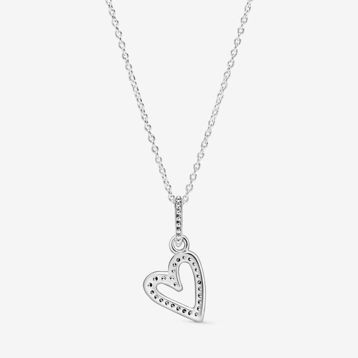 Drawn Heart Necklace
