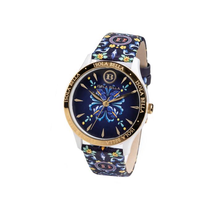 Orologio Maiolica Blu