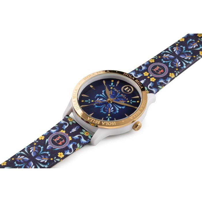 Orologio Maiolica Blu