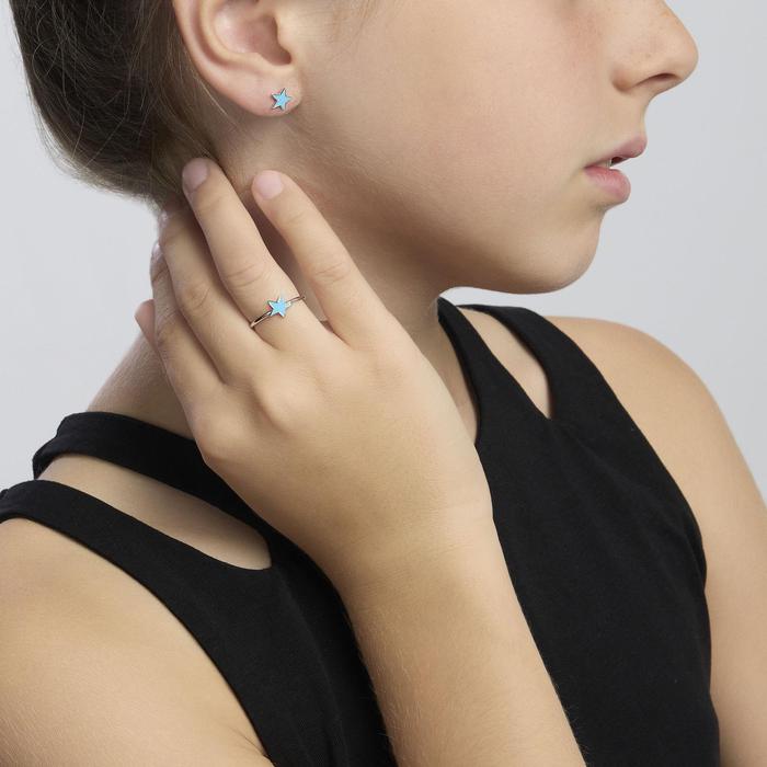 Silver ring with little star STAR STAR