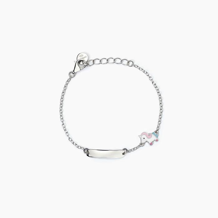 Bracelet Licorne Argent Personnalisable LICORNE