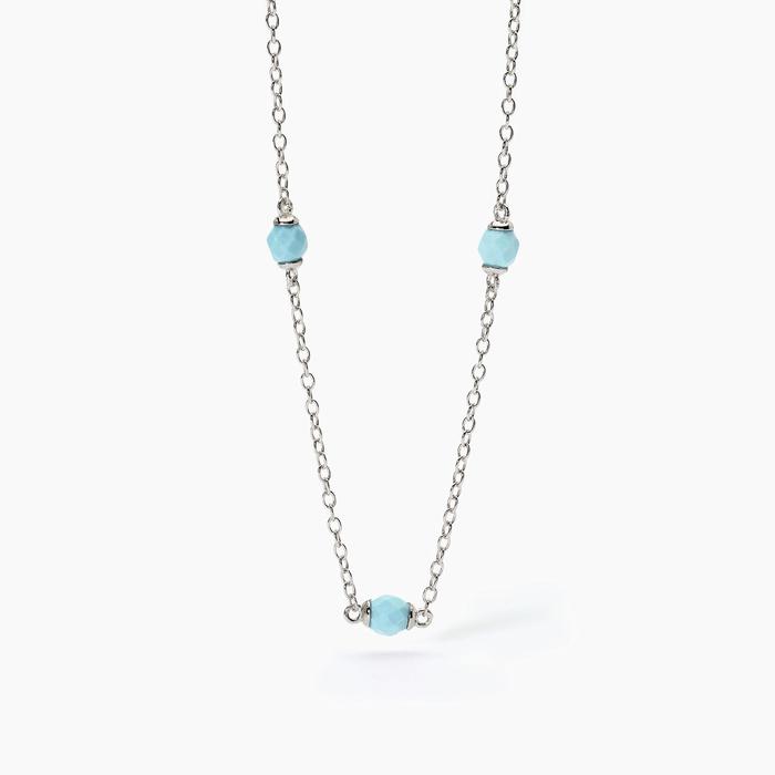 Girocollo in argento con turchese DREAM STONE