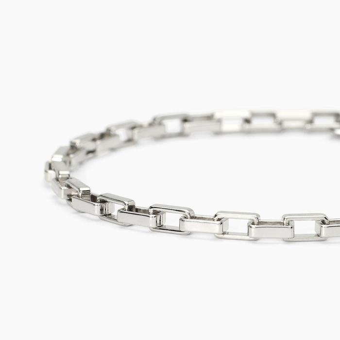 Bracciale in argento con catena allungata EVERY DAY