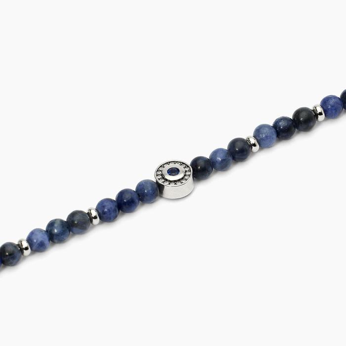 Bracciale in argento con sodalite BENIAMINO