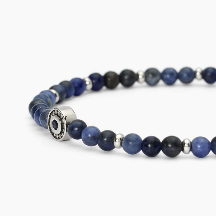 Bracciale in argento con sodalite BENIAMINO