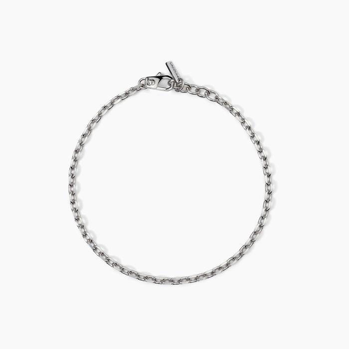 Bracciale in argento con catena forzatina EVERY DAY