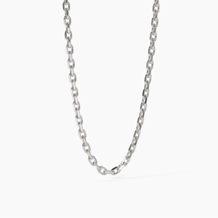 Collana in argento con catena forzatina EVERY DAY
