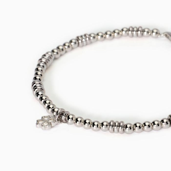 Little Mix Four Leaf Clover Silver Women's Bracelet