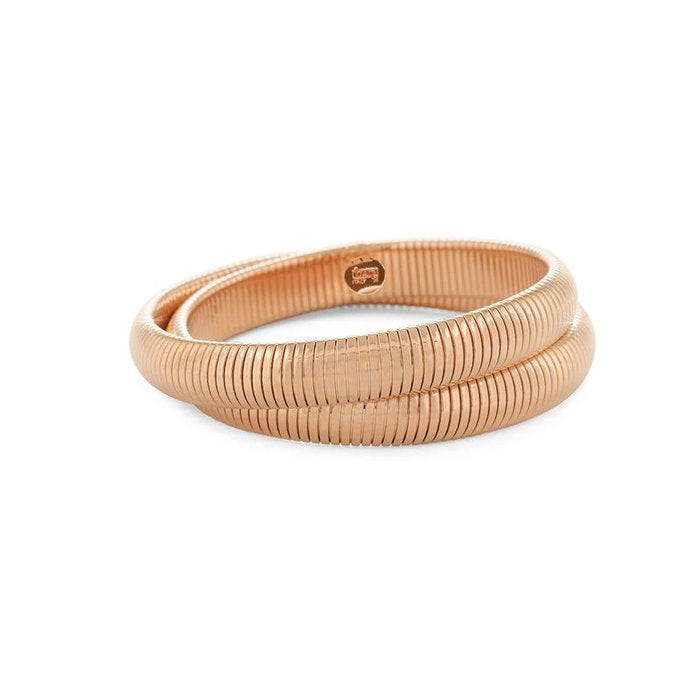 Bracciale in bronzo rosa Tubogas