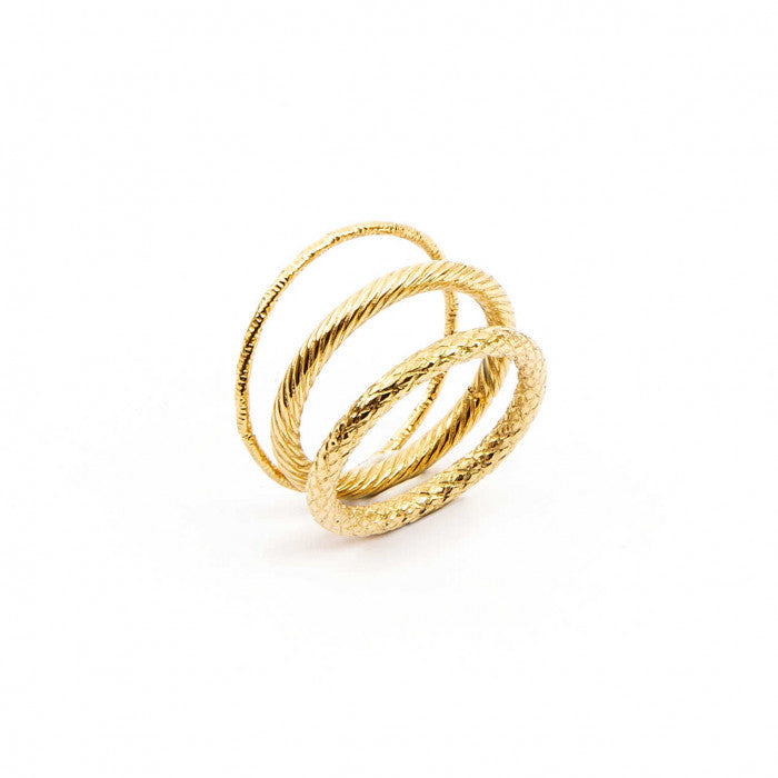 Bague 3 pièces.