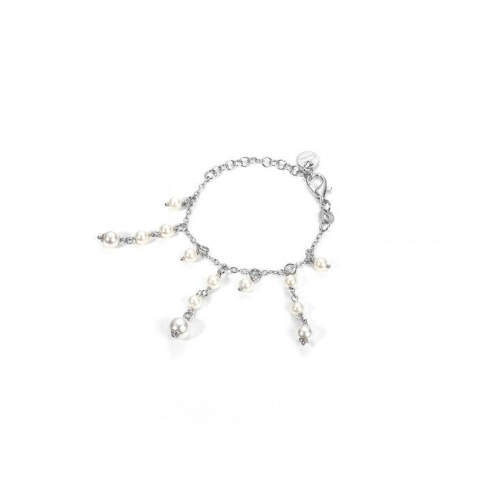 Bracciale pendenti perle