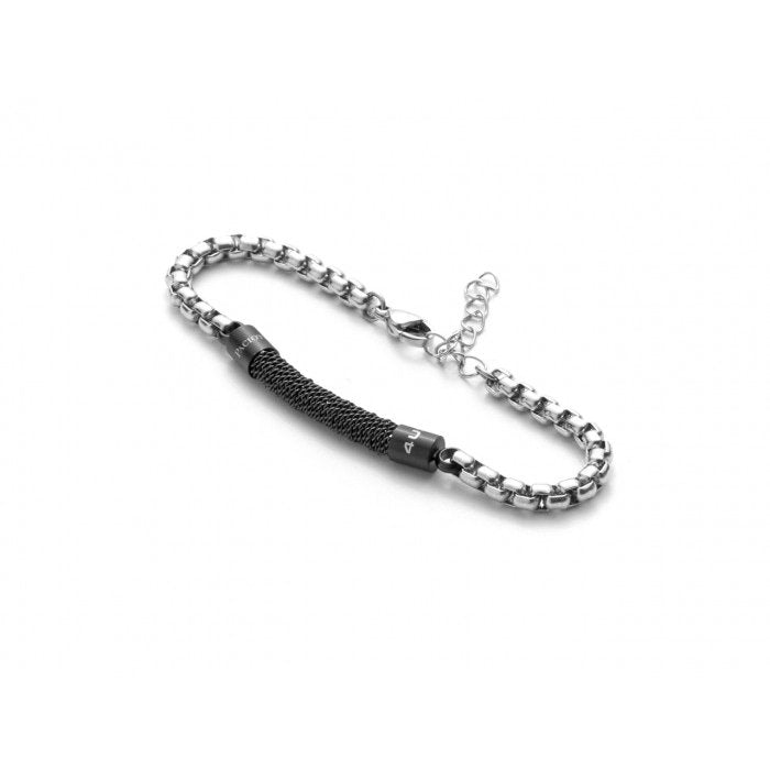 Black spiral bracelet