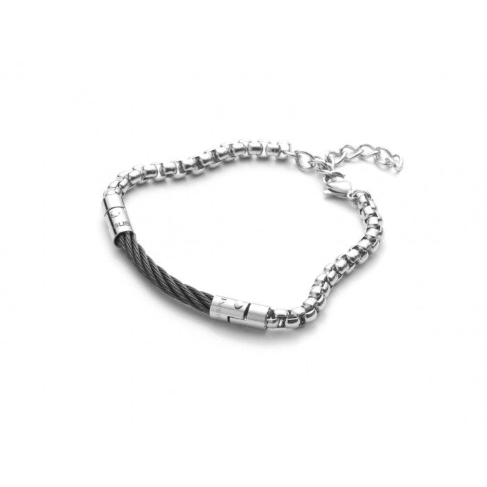 Black spiral bracelet