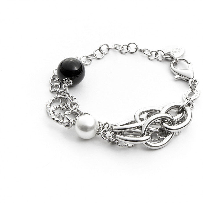 Black stone bracelet