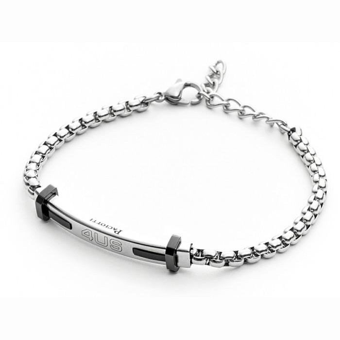 Black Plate Bracelet