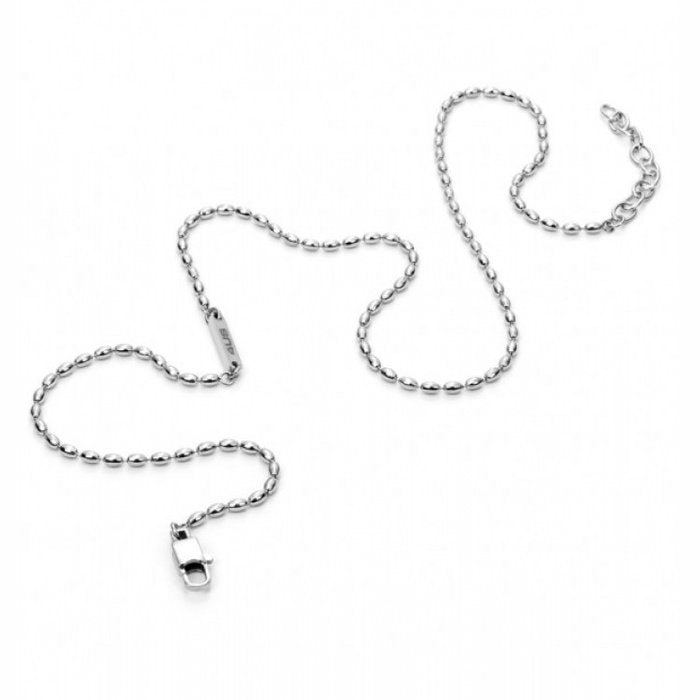 Beans knitted necklace