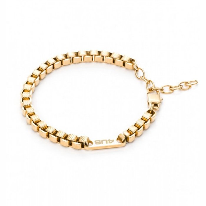 Laminated Chain Link Bracelet