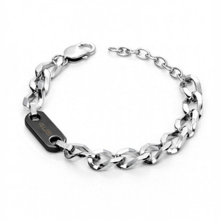 Bracciale maglia catena groumette