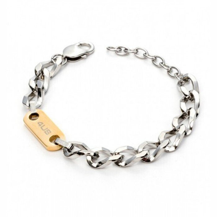 Bracciale maglia catena groumette