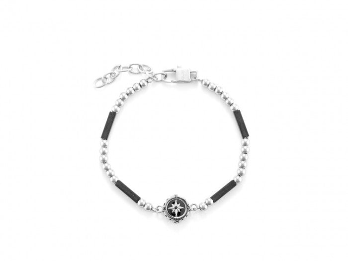 Compass rose bracelet