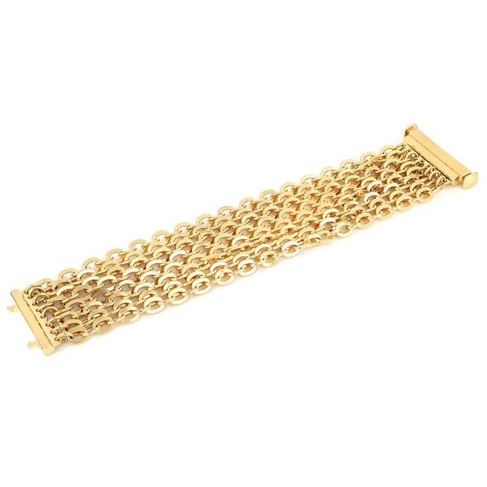 Gilded bronze bracelet