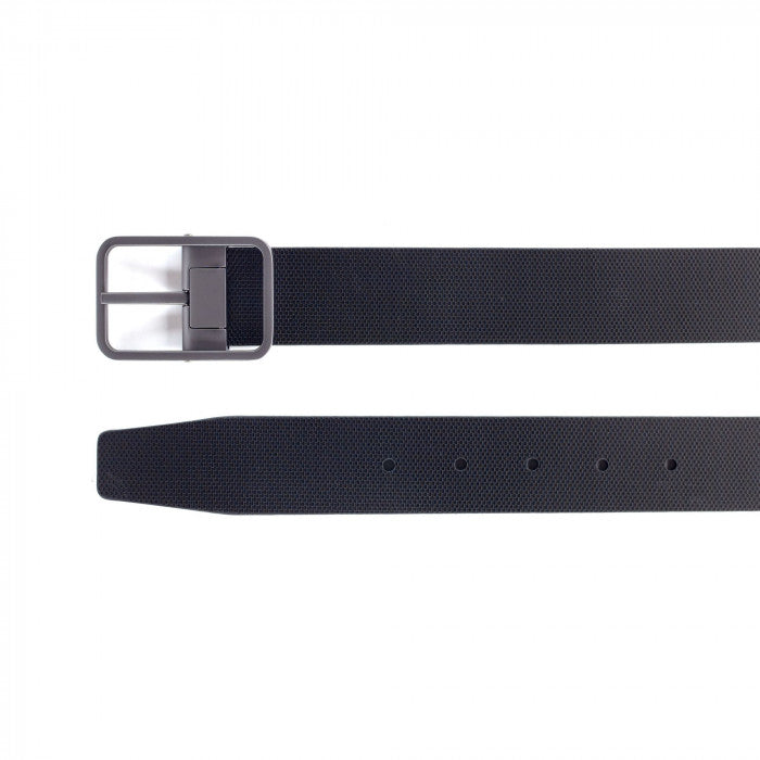 Cintura reversibile con logo stampato