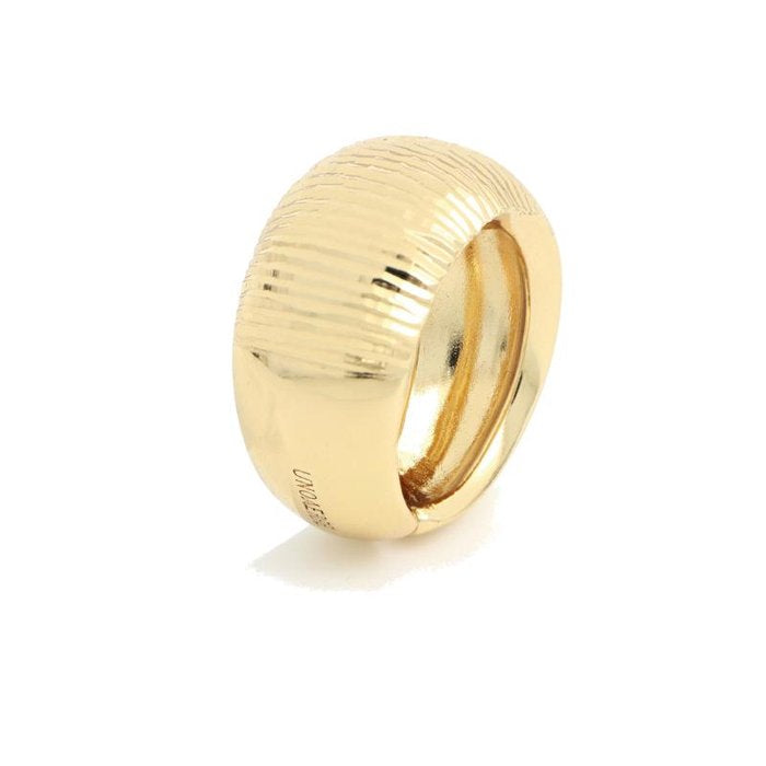 Gilded bronze ring