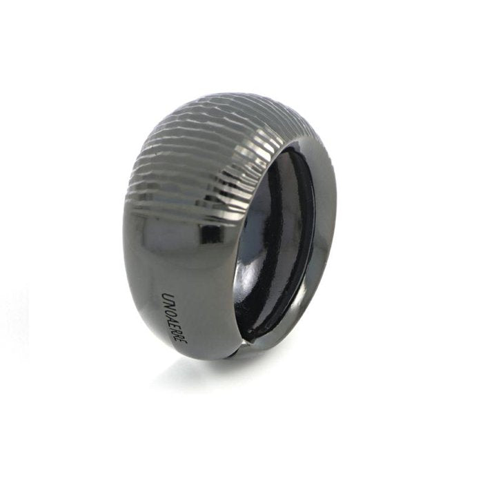 Burnished bronze ring