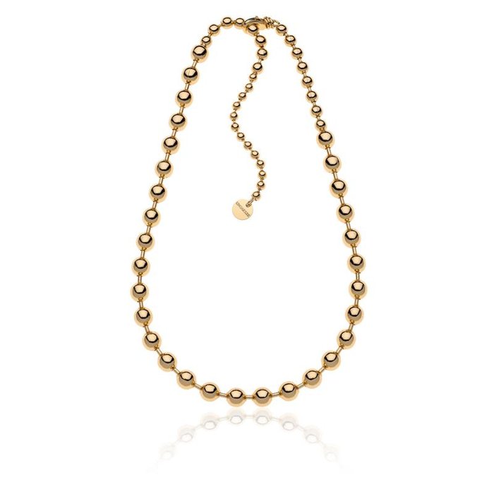 Sphere Gold Bronze Necklace