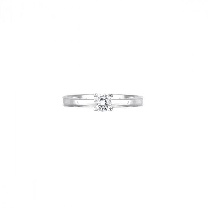 Anello ringe solitario zirconi - gioielleriaperdichizzi.it