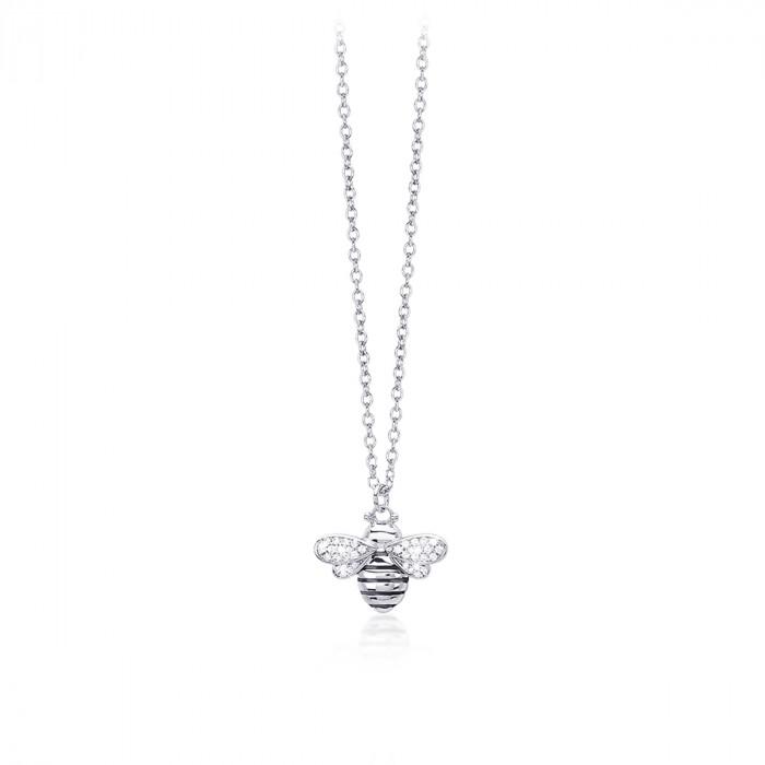 Girocollo pendente ape strass - gioielleriaperdichizzi.it
