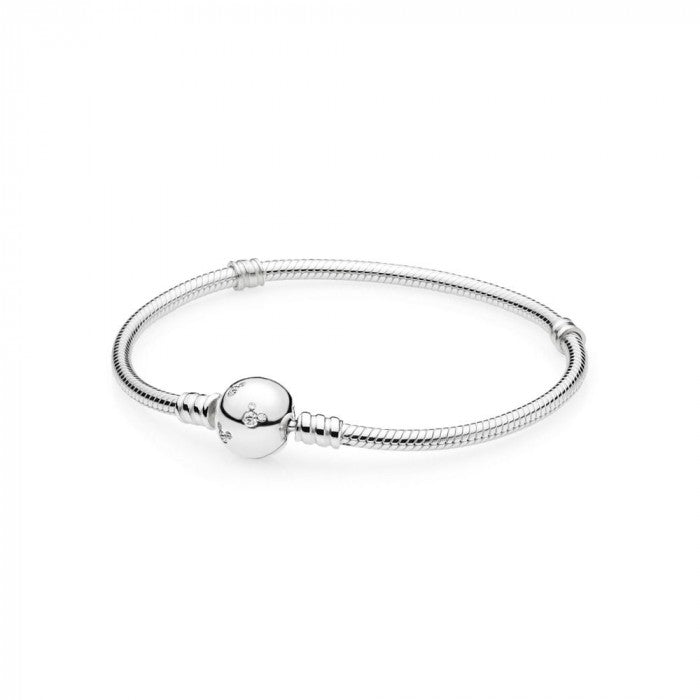 Disney, Bracciale Moments in maglia snake e Mickey Mouse scintillante