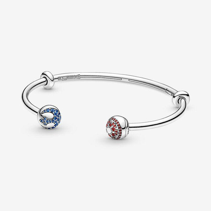 Star Wars™, Bracciale Rigido Aperto Light & Dark Side