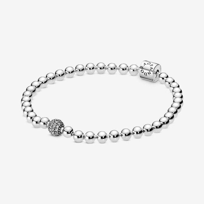 Spheres and Pavè Bracelet