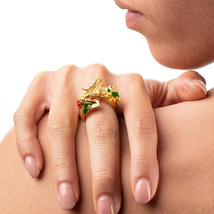 Trinacria Ring Loving Sicily