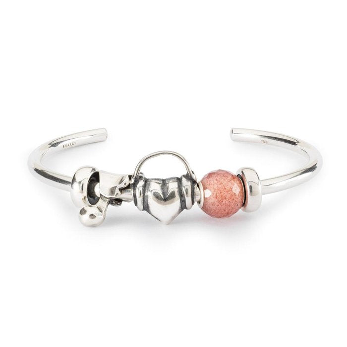Round Faceted Strawberry Quartz