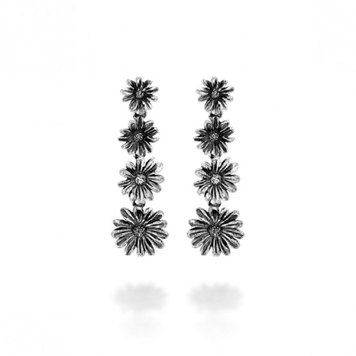 Boucles d'oreilles cascade Daisy