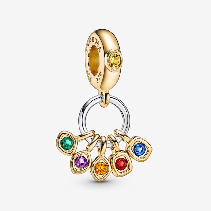 Breloque Marvel, Avengers, pendentif Infinity Stones