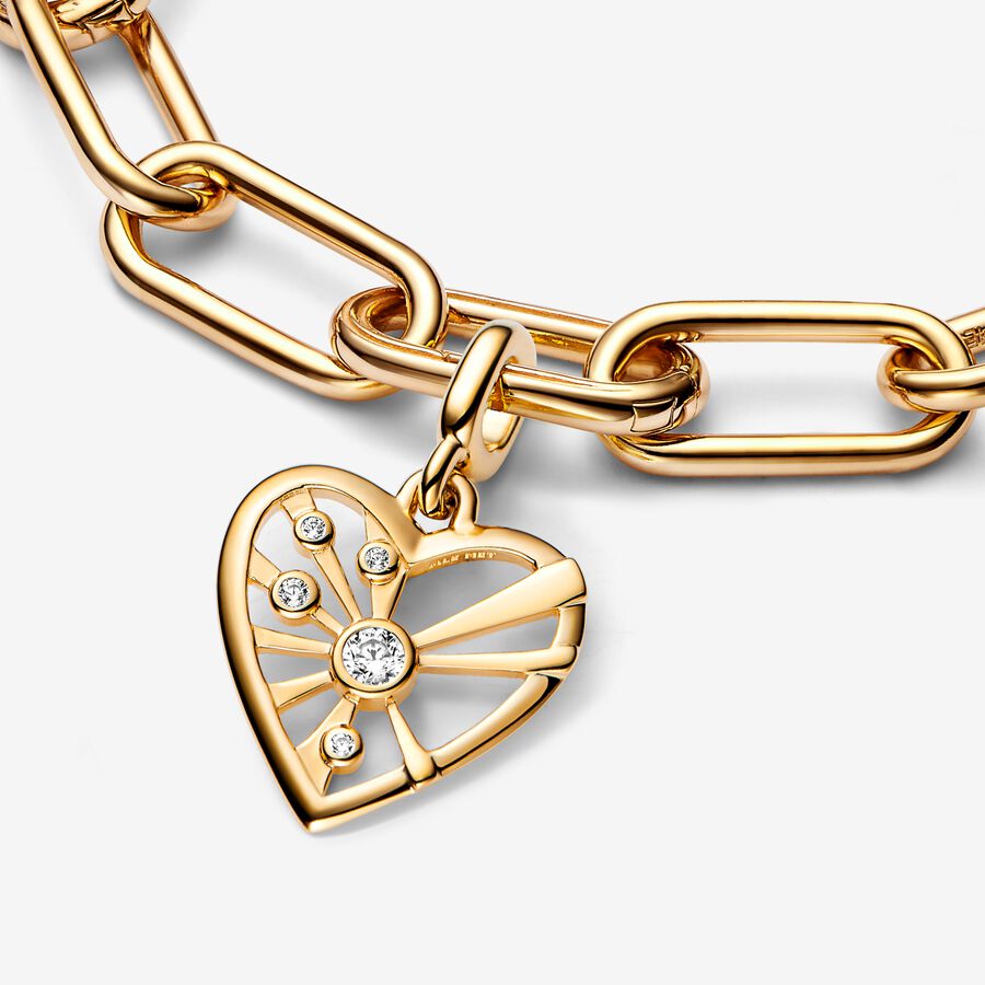 Charm Medallion Heart & Rays Pandora ME