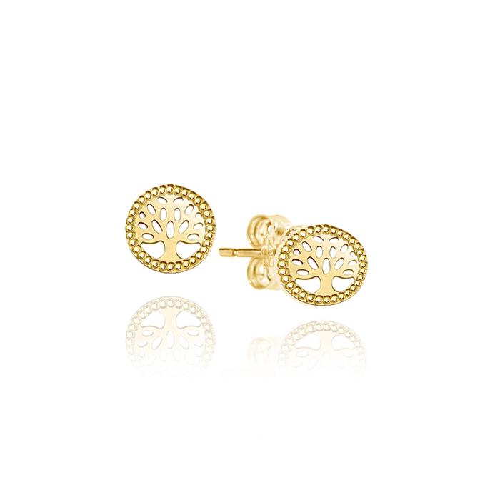 Orecchini Albero della Vita d'Oro Vero