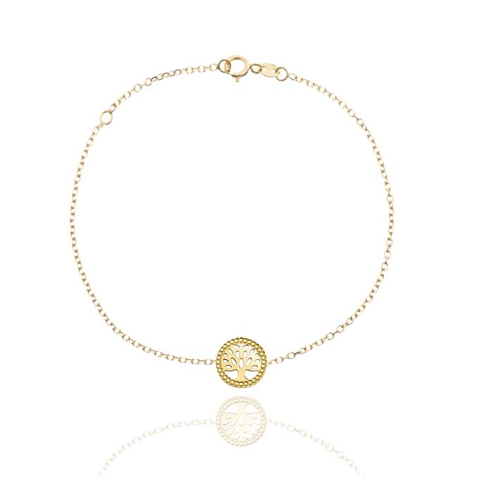 Bracciale Albero della Vita d'Oro Vero