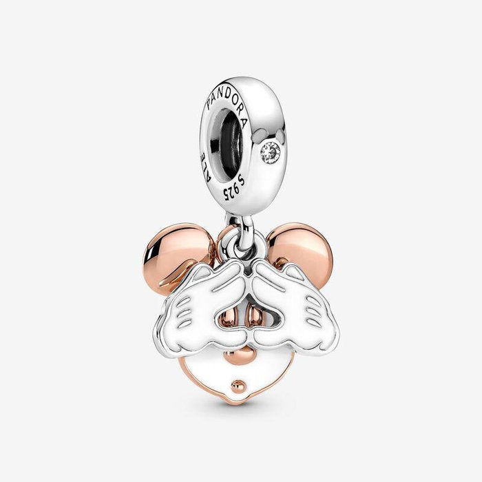 Disney, Mickey Mouse Pendant Charm, "Be Yourself"