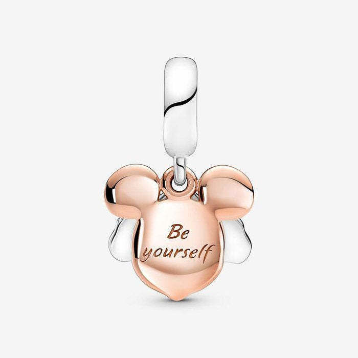 Disney, Mickey Mouse Pendant Charm, "Be Yourself"