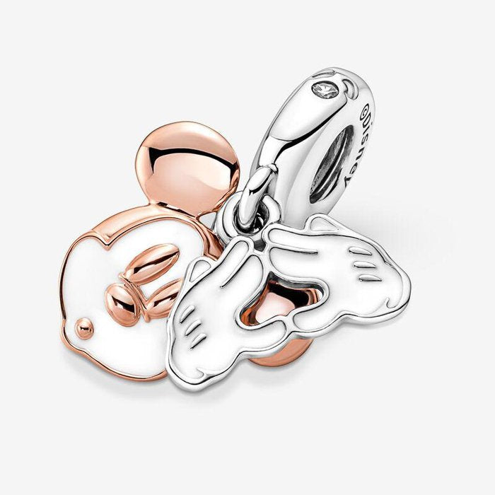 Disney, Mickey Mouse Pendant Charm, "Be Yourself"
