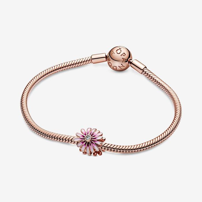 Charm Margherita rosa