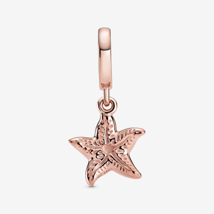 Charm Pendente Stella Marina Blu