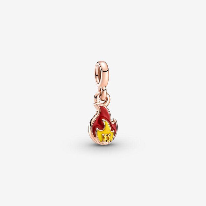 Charms Mini Burning Flame Pendant Pandora ME