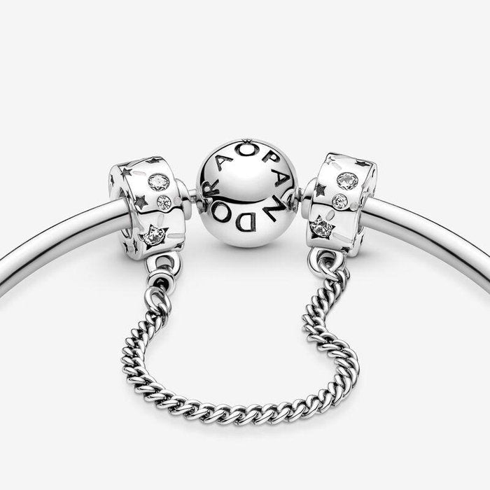 Charm Safety Chain Stars